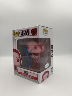 Rey - #588 -Funko POP! - Star Wars - Signed By JJ Abrams - Certified By Autographcoa