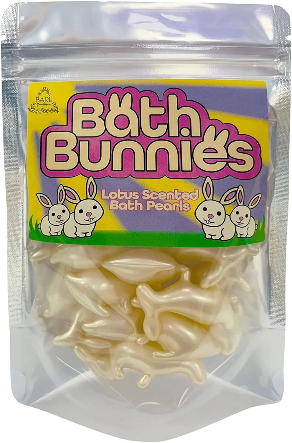 Bath Bunnies - Lotus Scented Bath Pearls -Bare Boutique