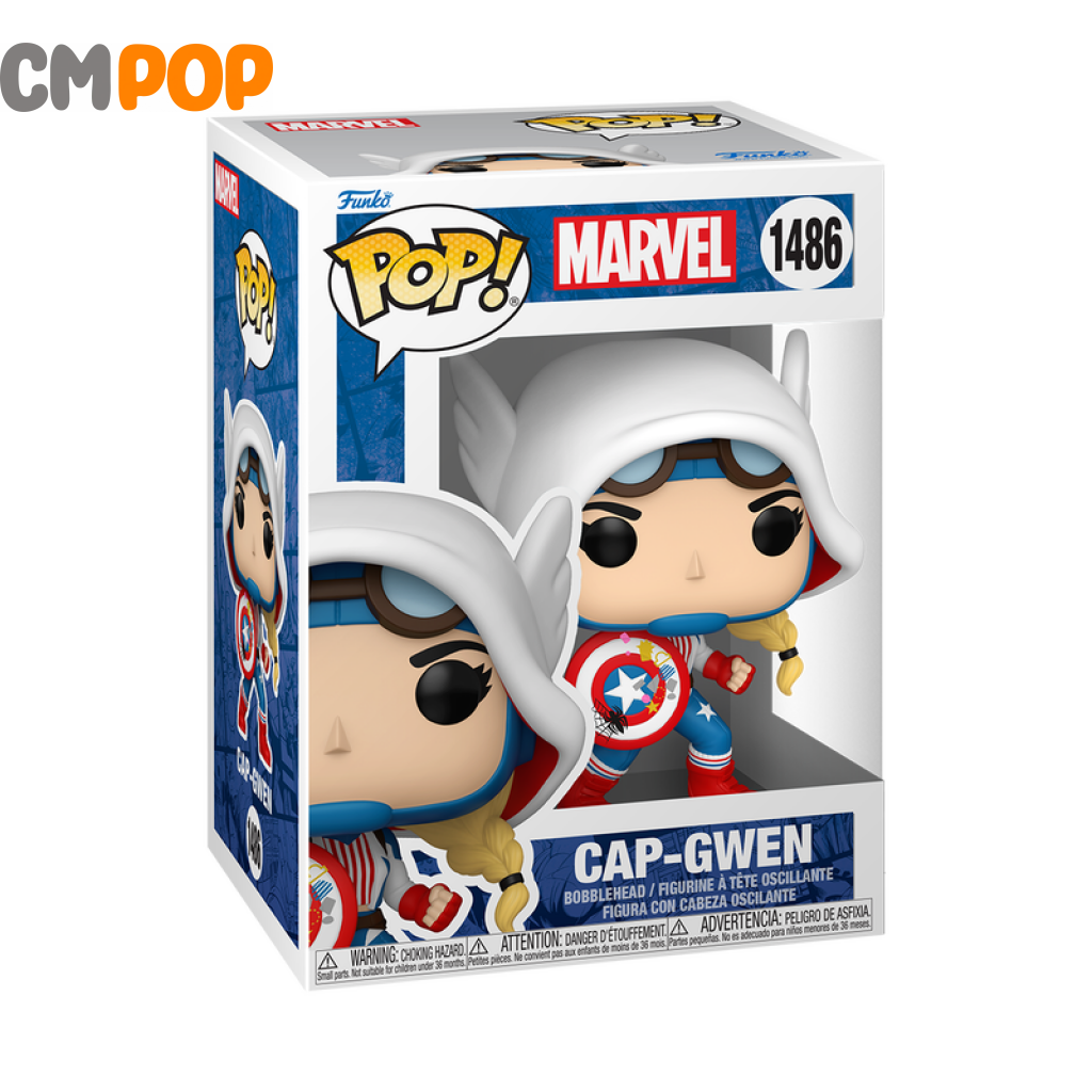 Cap-Gwen - #1486 Funko Pop! Marvel Gwenverse Pop