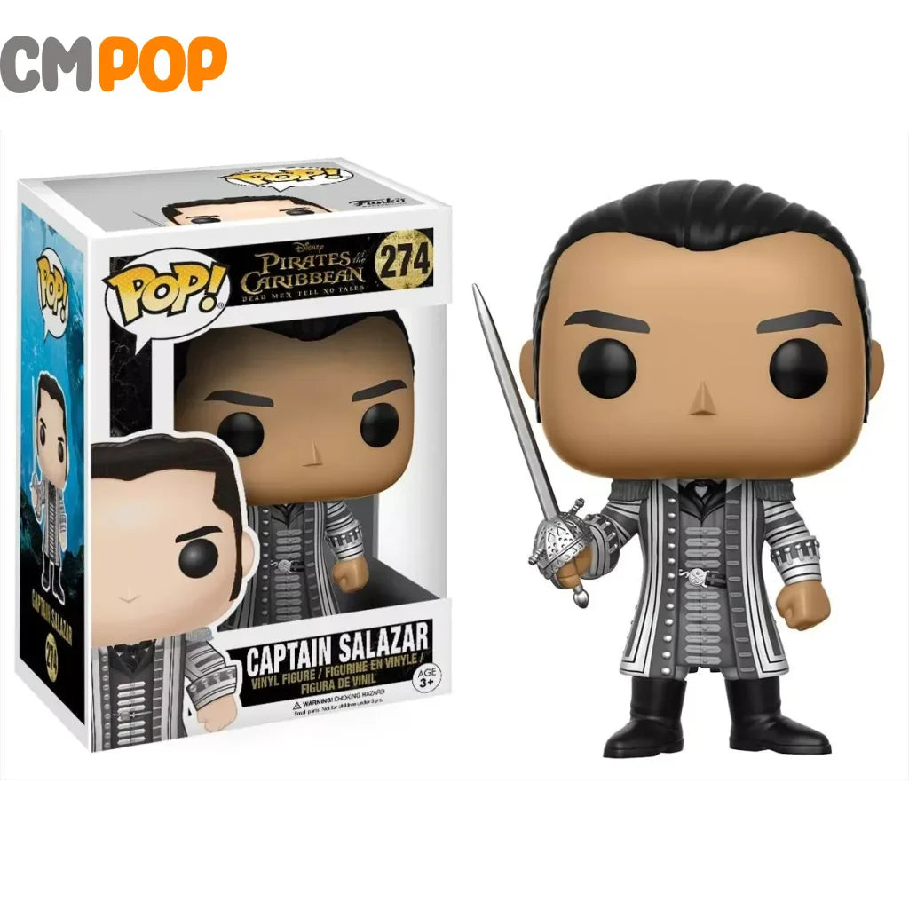 Captain Salazar - #274 - Funko Pop! - Disney - Pirates Of The Caribbean Funko Pop