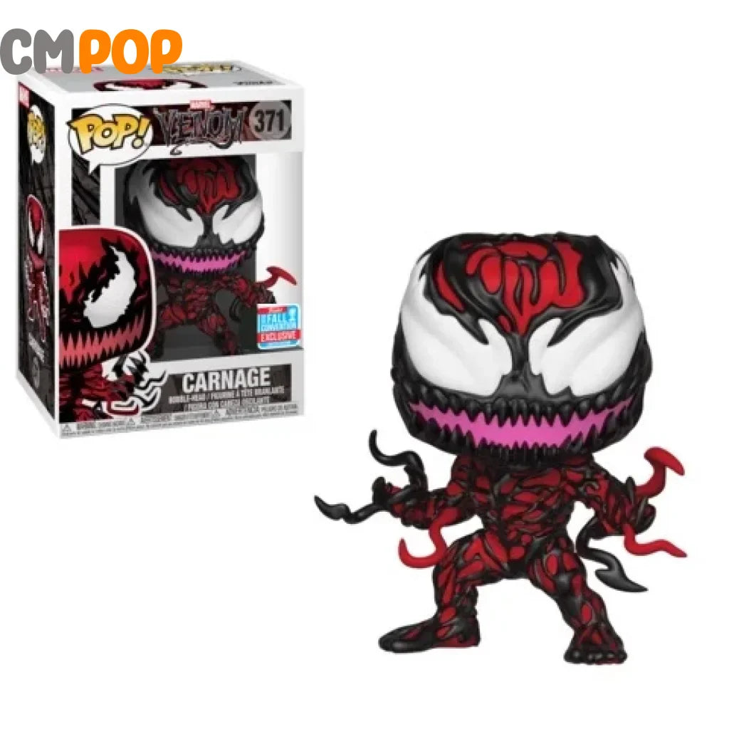 Carnage - #371 Funko Pop! Marvel Venom 2018 Fall Convention Limited Edition Pop