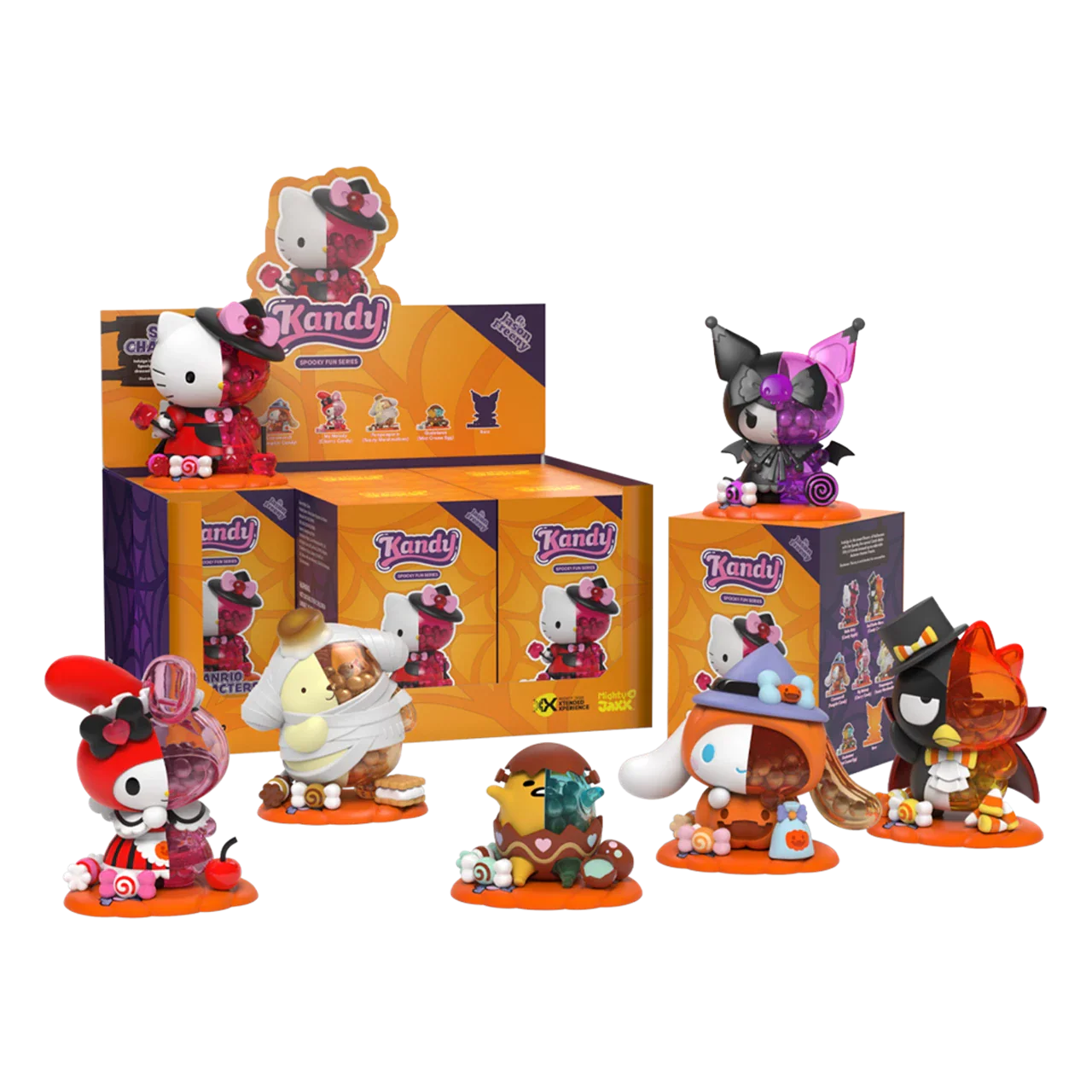 Kandy X Sanrio Series 04 (Spooky Fun) Mighty Jaxx Blind Box