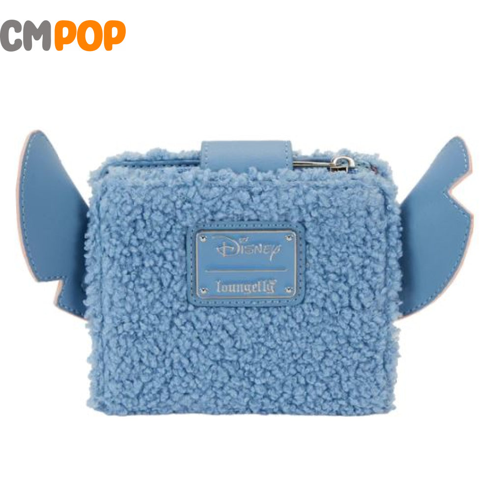 Disney Stitch Plush Bifold Wallet - Loungefly