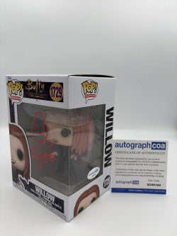 Willow - #1729 - Funko Pop! - TV - Buffy the Vampire Slayer - Signed By Alyson Hannigan - Certified Autographcoa