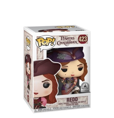#423 Disney Parks Exclusive Pirates of the Caribbean Redd Funko Pop Vinyl New