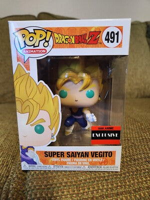 Animation Dragonball Z Super Saiyan Vegito - #491 - Funko POP! AAA Exclusive