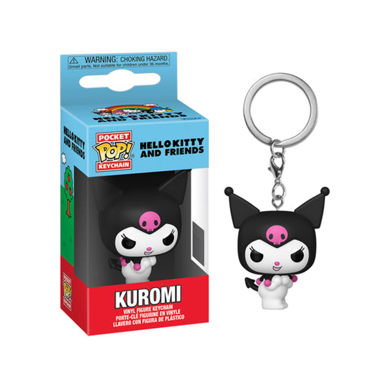 Keychain Hello Kitty And Friends Kuromi