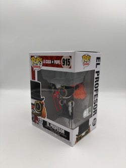 El Profesor- #915 - Funko Pop! - Television - La Casa de Papel - Signed By Alvaro Morte - Certified Pop