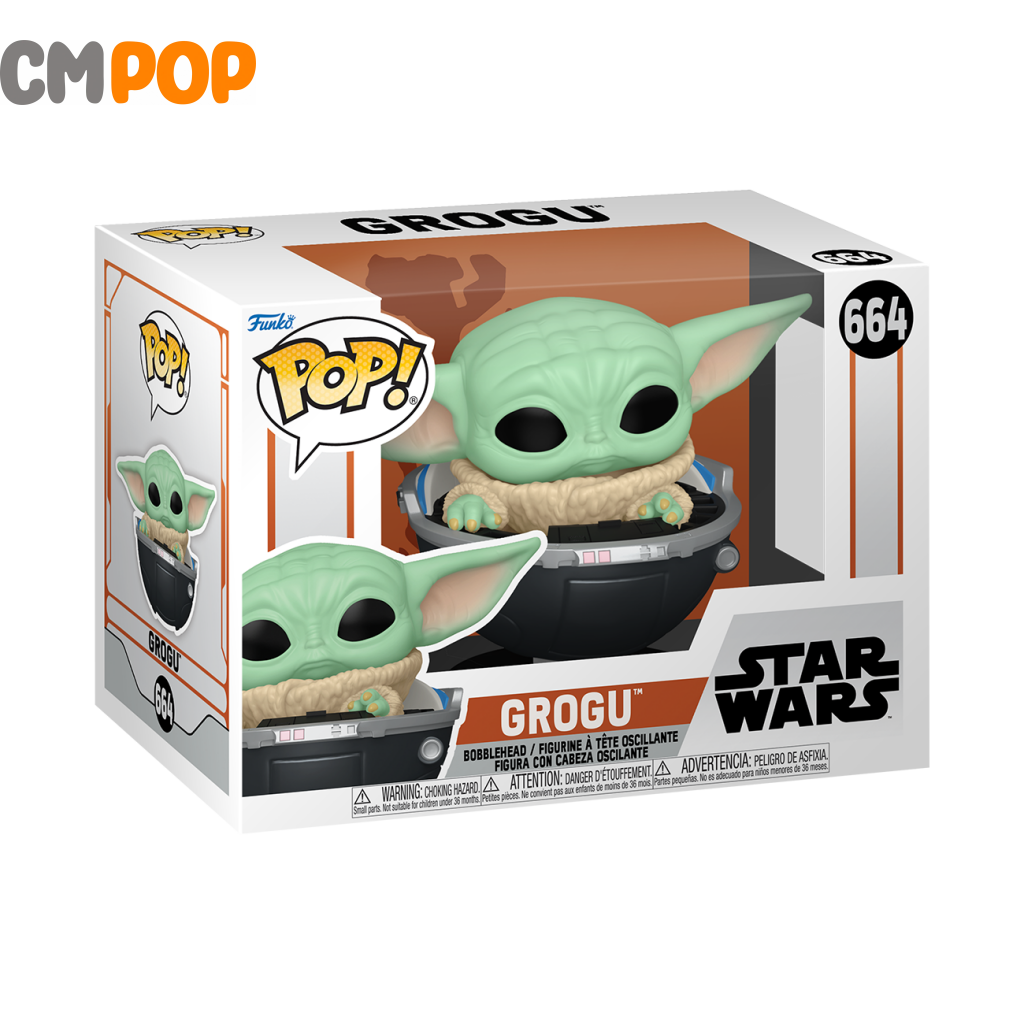 Grogu With Prama - #664 Funko Pop! Star Wars Pop