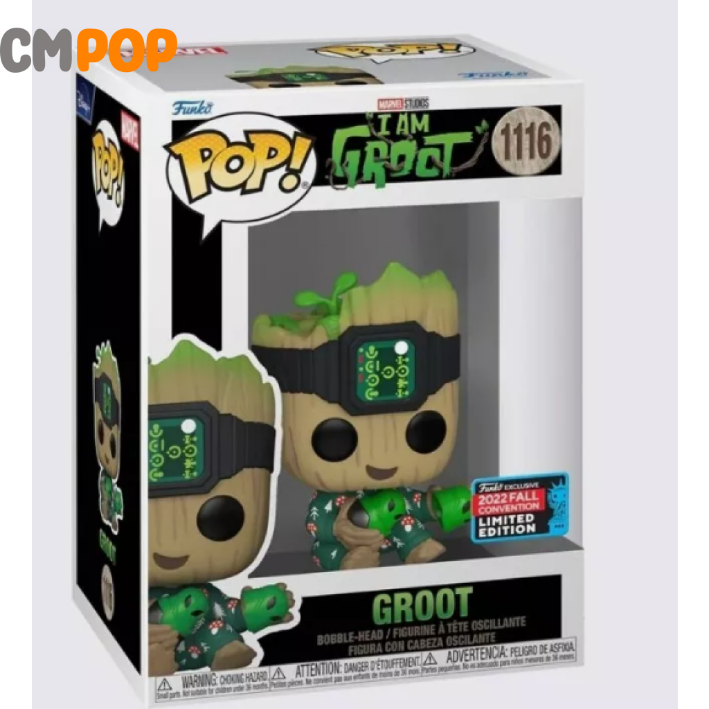 Groot - #1116 Funko Pop! I Am Marvel 2022 Fall Con Limited Edition Pop