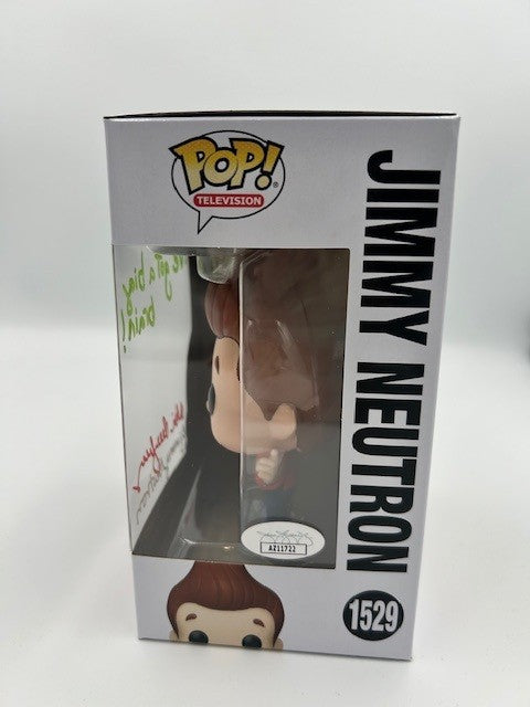 Jimmy Neutron - #1529 - Funko Pop! - TV - Nickelodeon - Adventures of Jimmy Neutron - Signed By Debi Derryberry