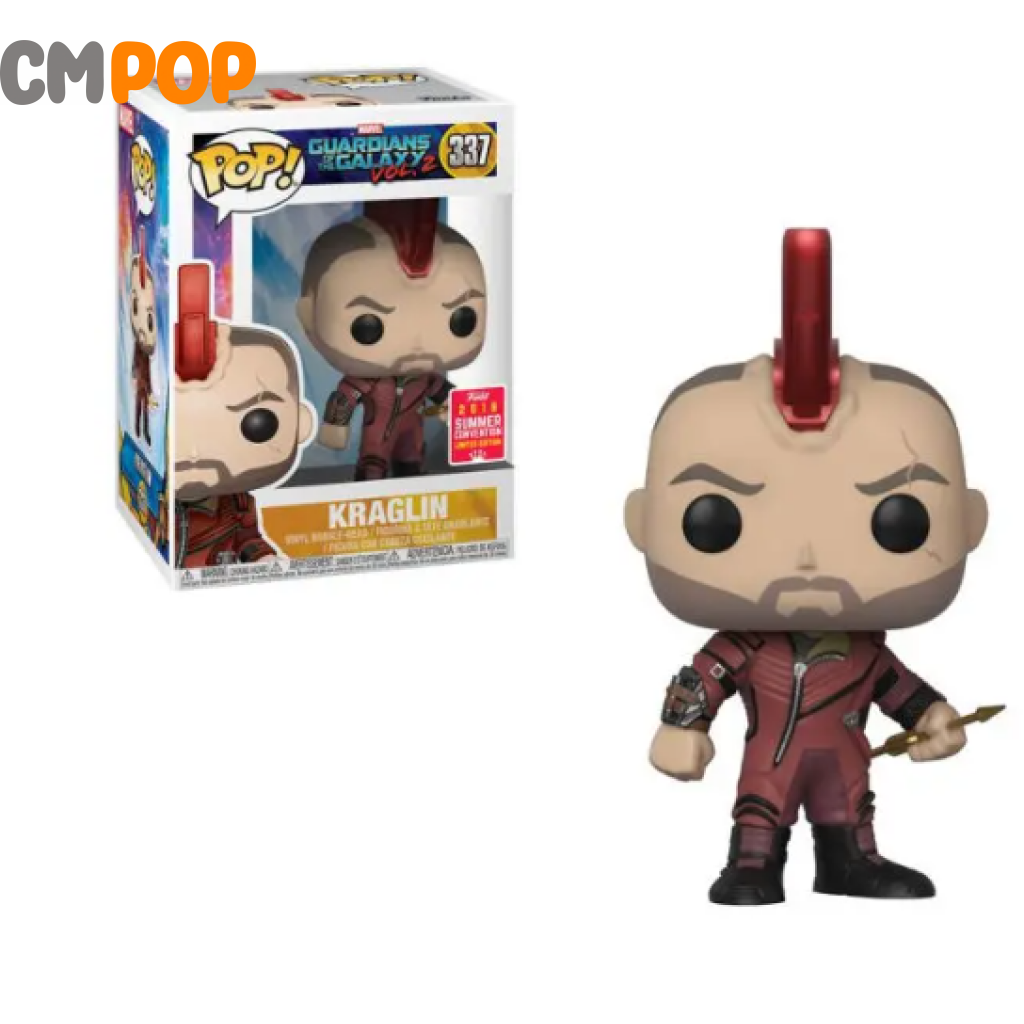 Kraglin - #337 Funko Pop! Marvel Guardians Of The Galaxy Vol 2 2018 Summer Convention Limited