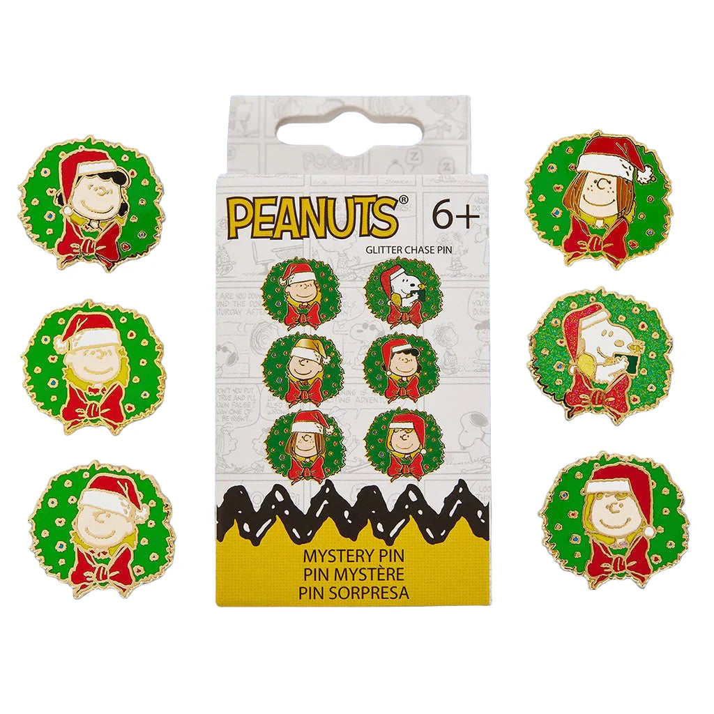 Peanuts Snoopy and Friends Holiday Blind Box Mystery Pin - Loungefly - Pins
