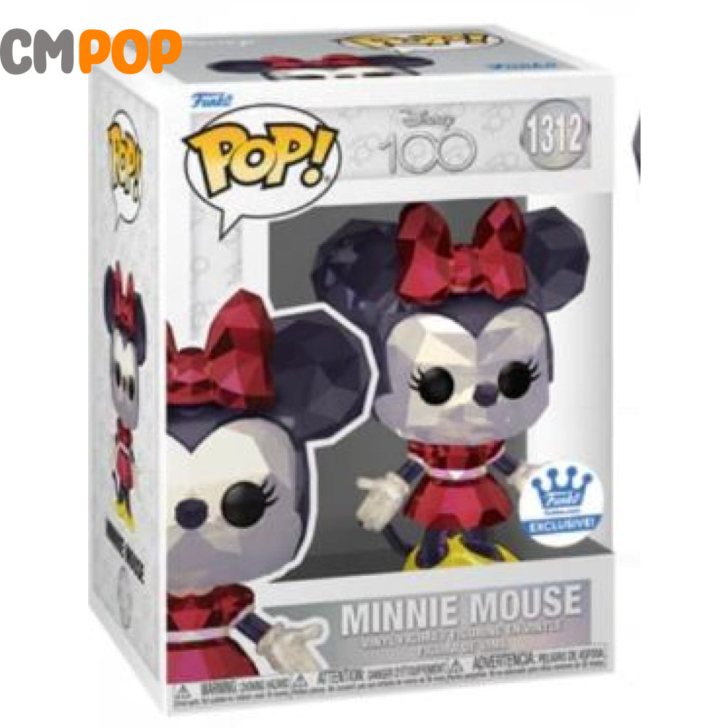 Minnie Mouse - #1312 Funko Pop! Disney 100 Shop Exclusive Pop