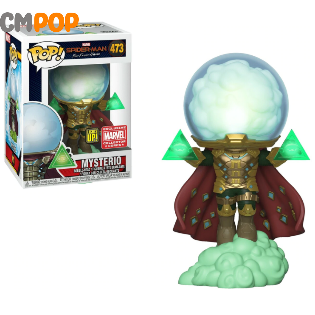 Mysterio - #473- Funko Pop! Marvel Mcc Exclusive Lights Up! Pop