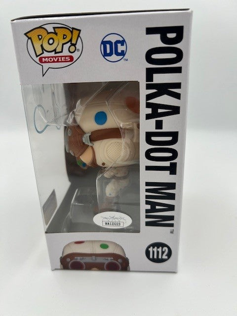 Polka-Dot Man - #1112 - Funko Pop! - Animation - Suicide Squad - Signed By David Dastmalchian -7BAP 2022 Wonercon Exclusive