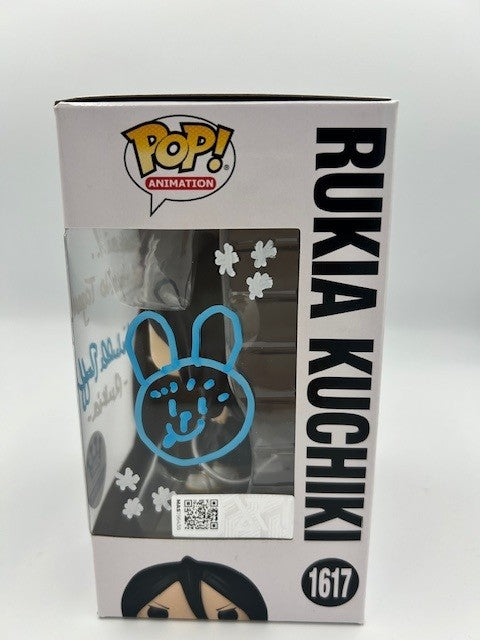 Rukia Kuchiki - #1617 - Funko Pop! - Animation - Signed By Michelle Ruff - Bleach - Funko Exclusive