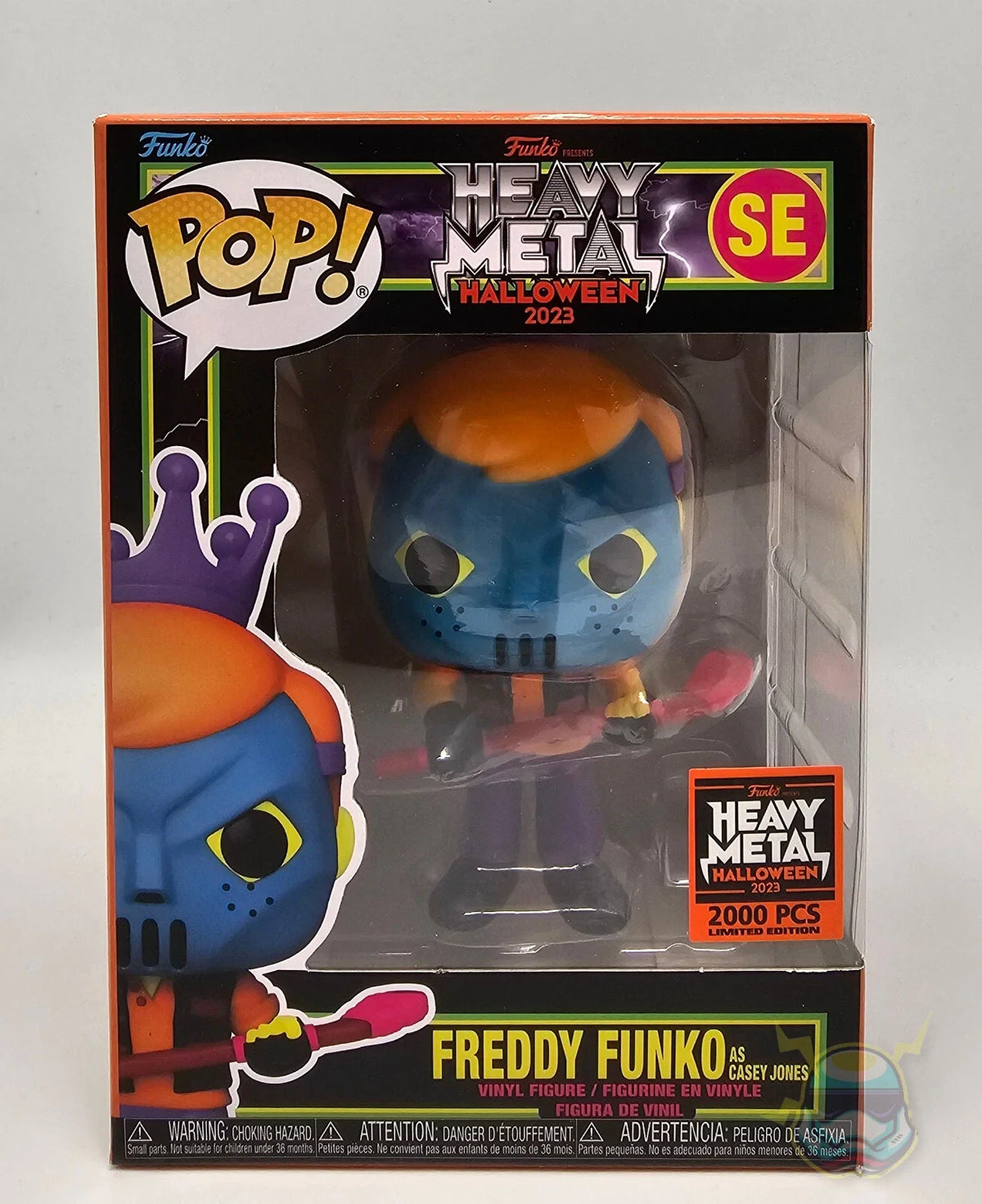 Funko Pop! Freddy as Casey Jones - Heavy Metal Halloween Limited Edition 2023 - 2000pcs