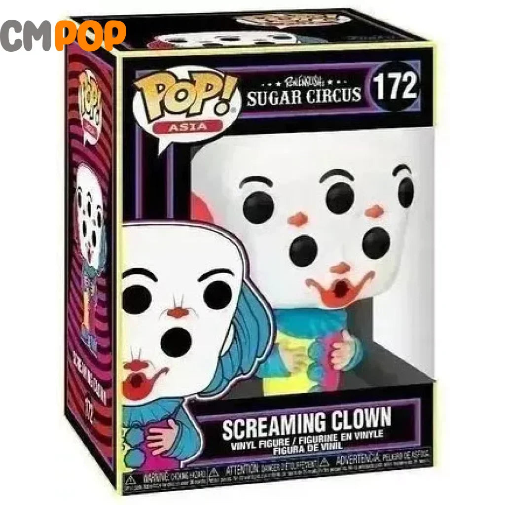 Screaming Clown - #172- Funko Pop! -Asia - Sugar Circus Funko Pop