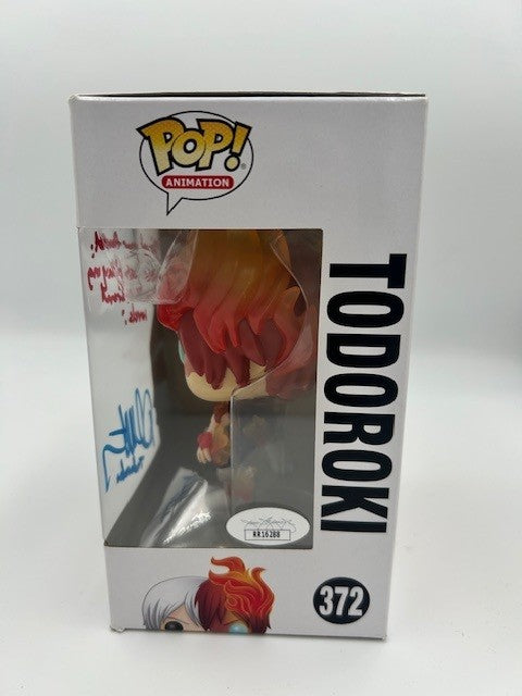 Todoroki - My Hero Academia - #372 - Funko Pop! - My Hero Academia - Signed by David Matunga