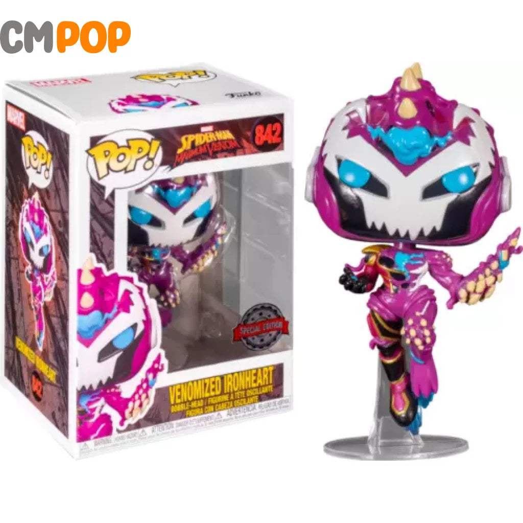 Venomized Ironheart - #842 Funko Pop! Marvel Spiderman Maximum Venom Special Edition Pop