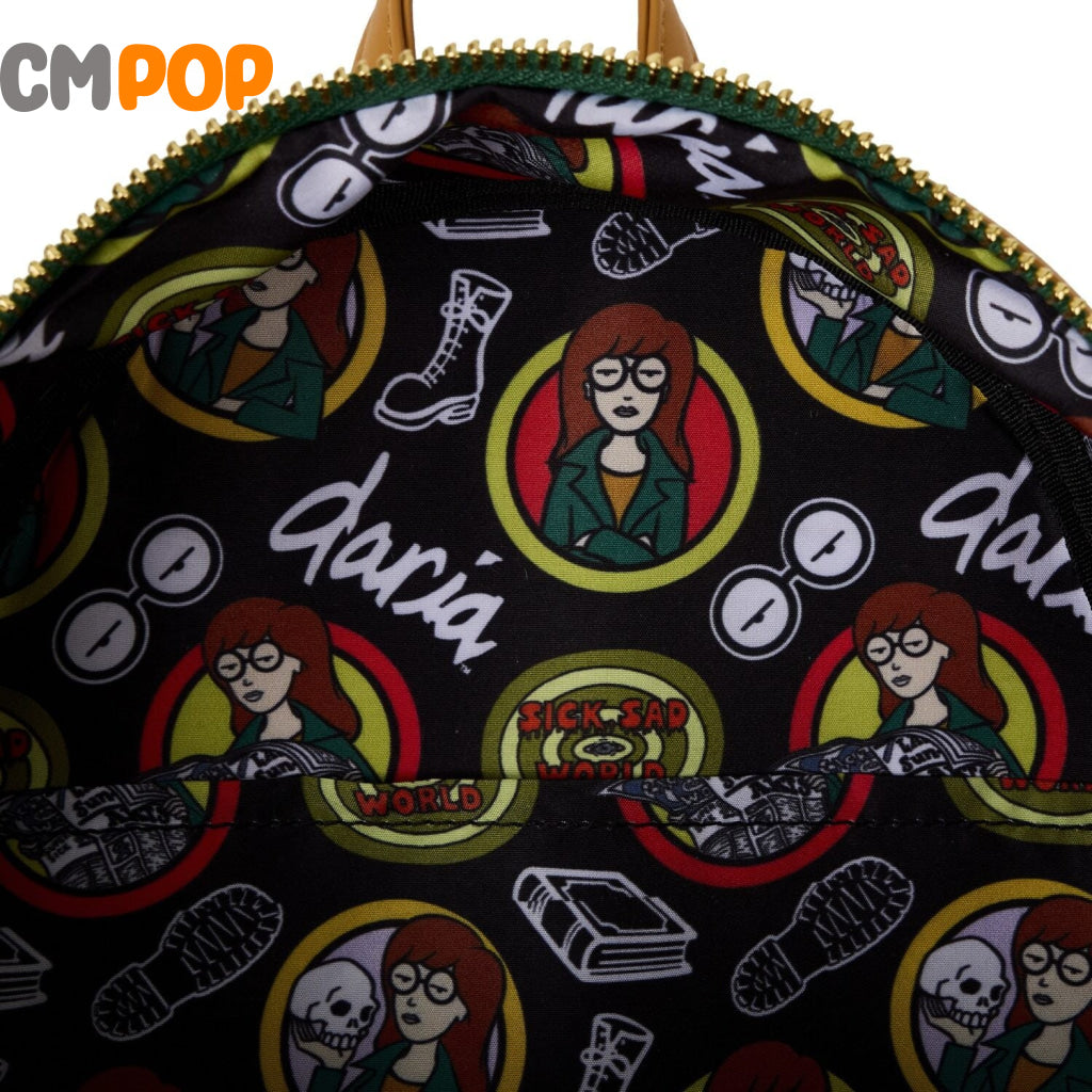 Viacom Daria Mini Backpack with Coin Bag Set - Loungefly Loungefly