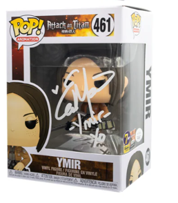 Ymir - #461 - Funko Pop! - Attack on Titan - 7 BAP - 30 PCS - Signed POP! - Signed By Elizabeth Maxwell