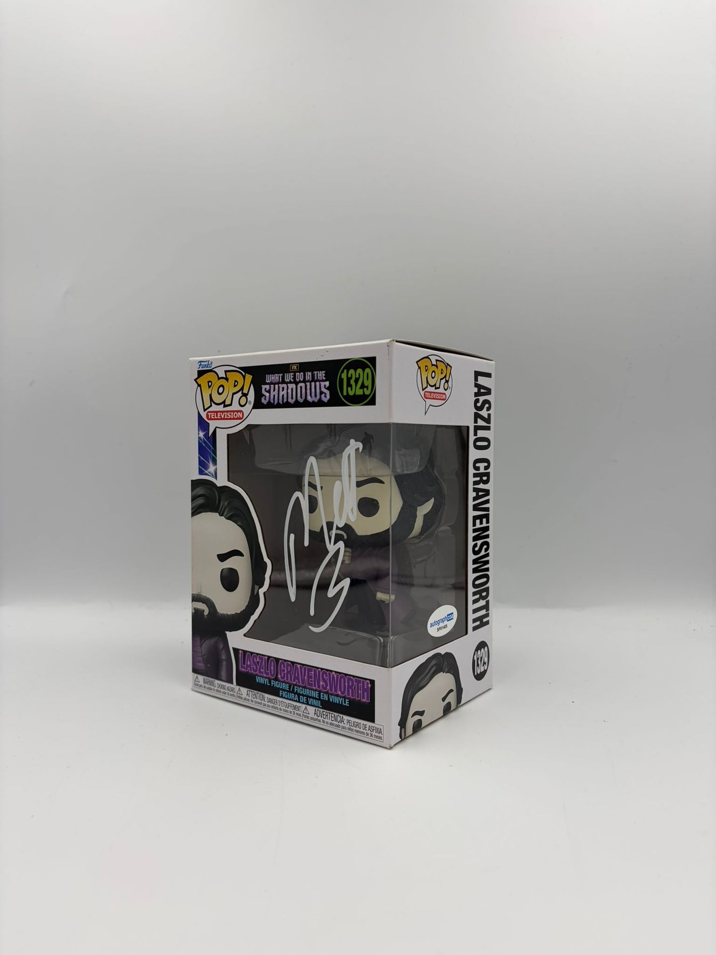 Laszlo Cravensworth - #1329 - What We Do In The Shadows  - Signed By Matt Berry   - Autographcoa Certified Funko Pop!