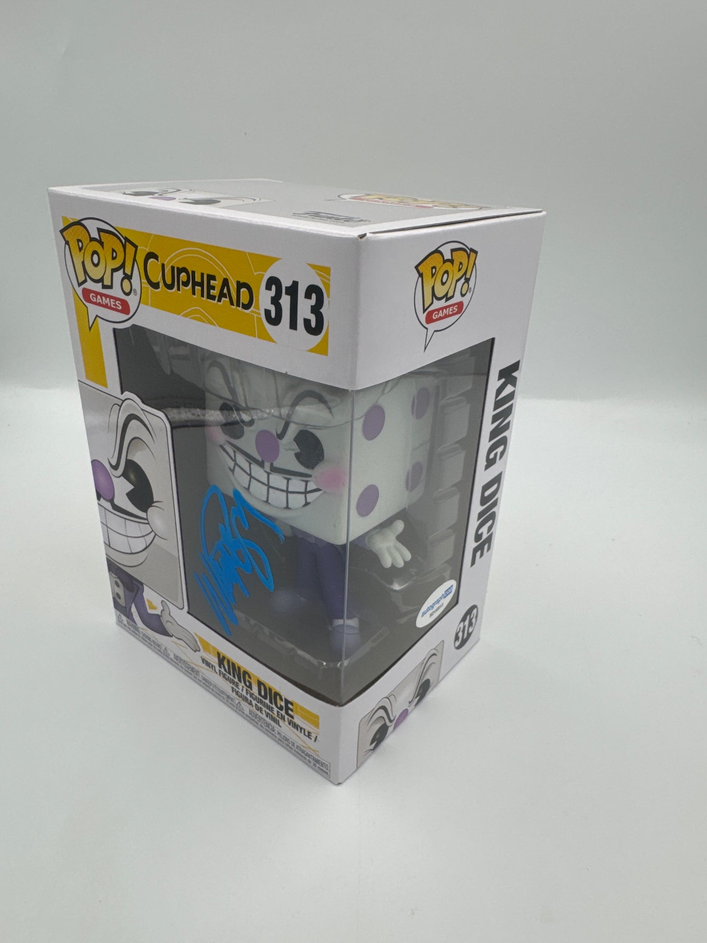 King Dice - #313 - Funko Pop! - Games - Cuphead - Signed By Wayne Brody
