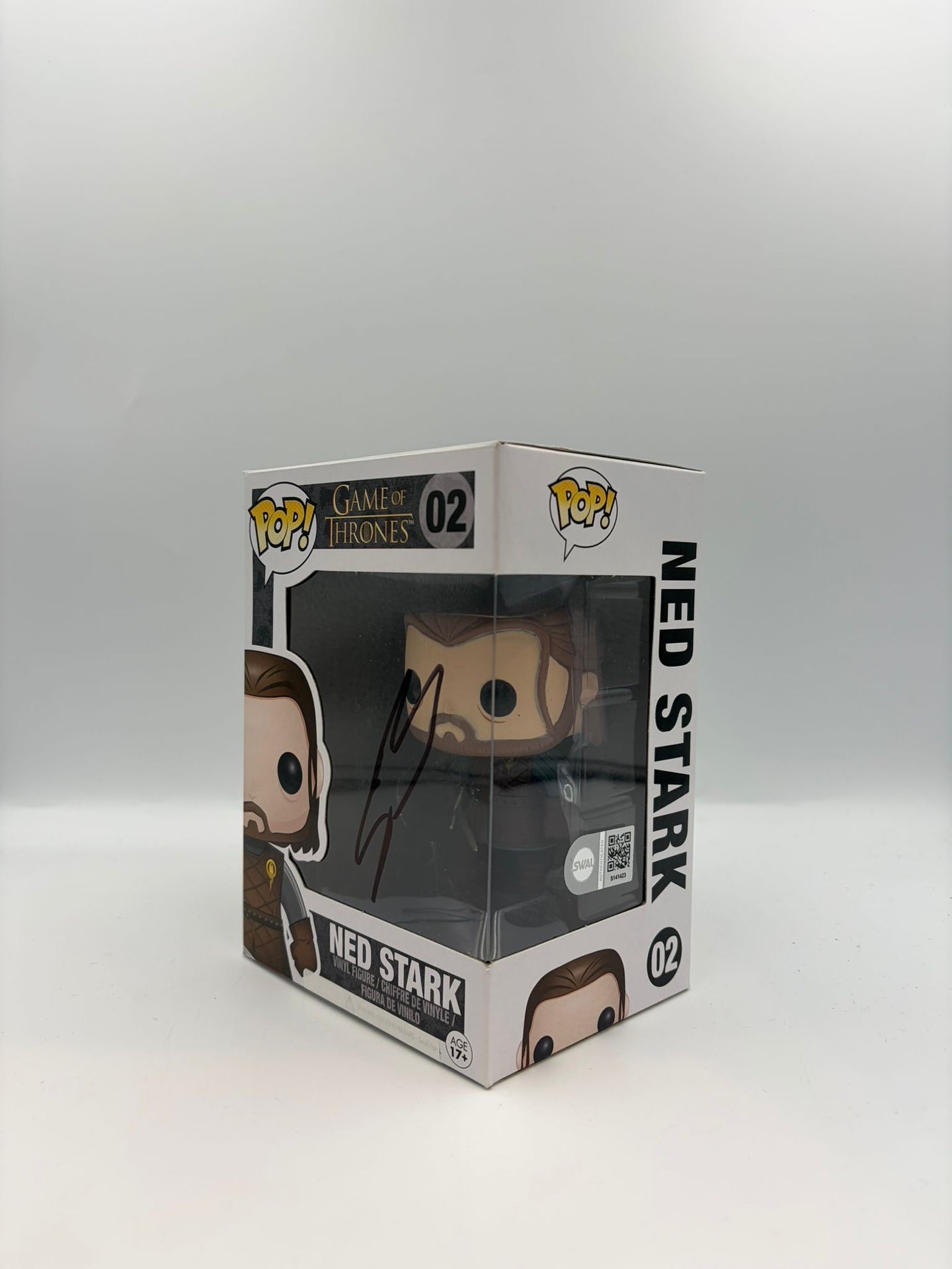 Ned Stark - #02 - Funko Pop! - Game of Thrones  - Signed By Sean Bean - Certified Pop