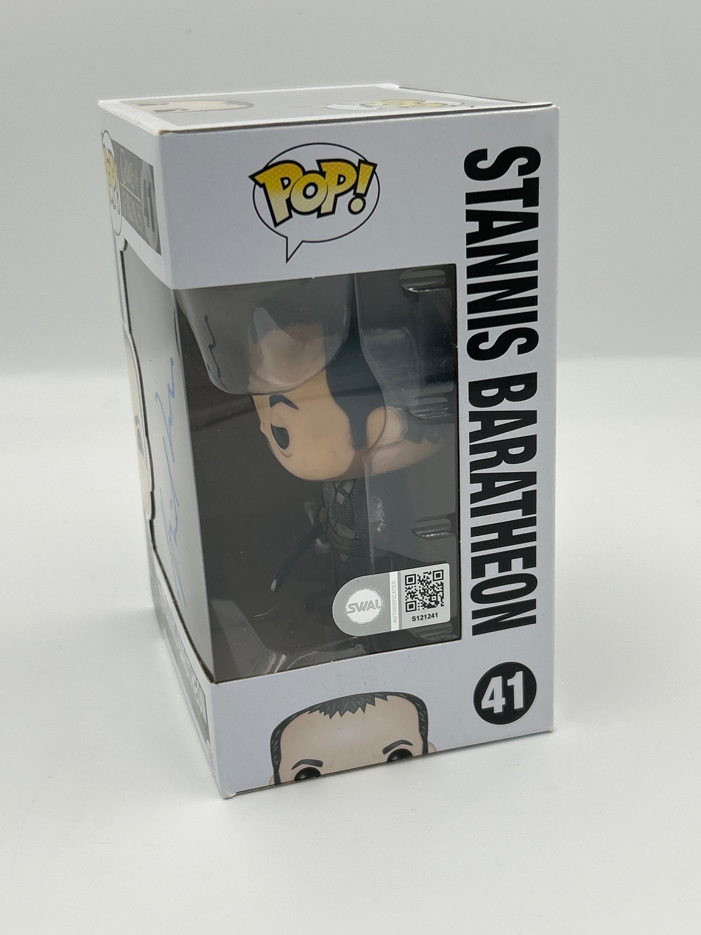 Stannis Baratheon - #41 - Funko Pop! - Game of Thrones  - Signed By Stephen Dillane - Certified Pop