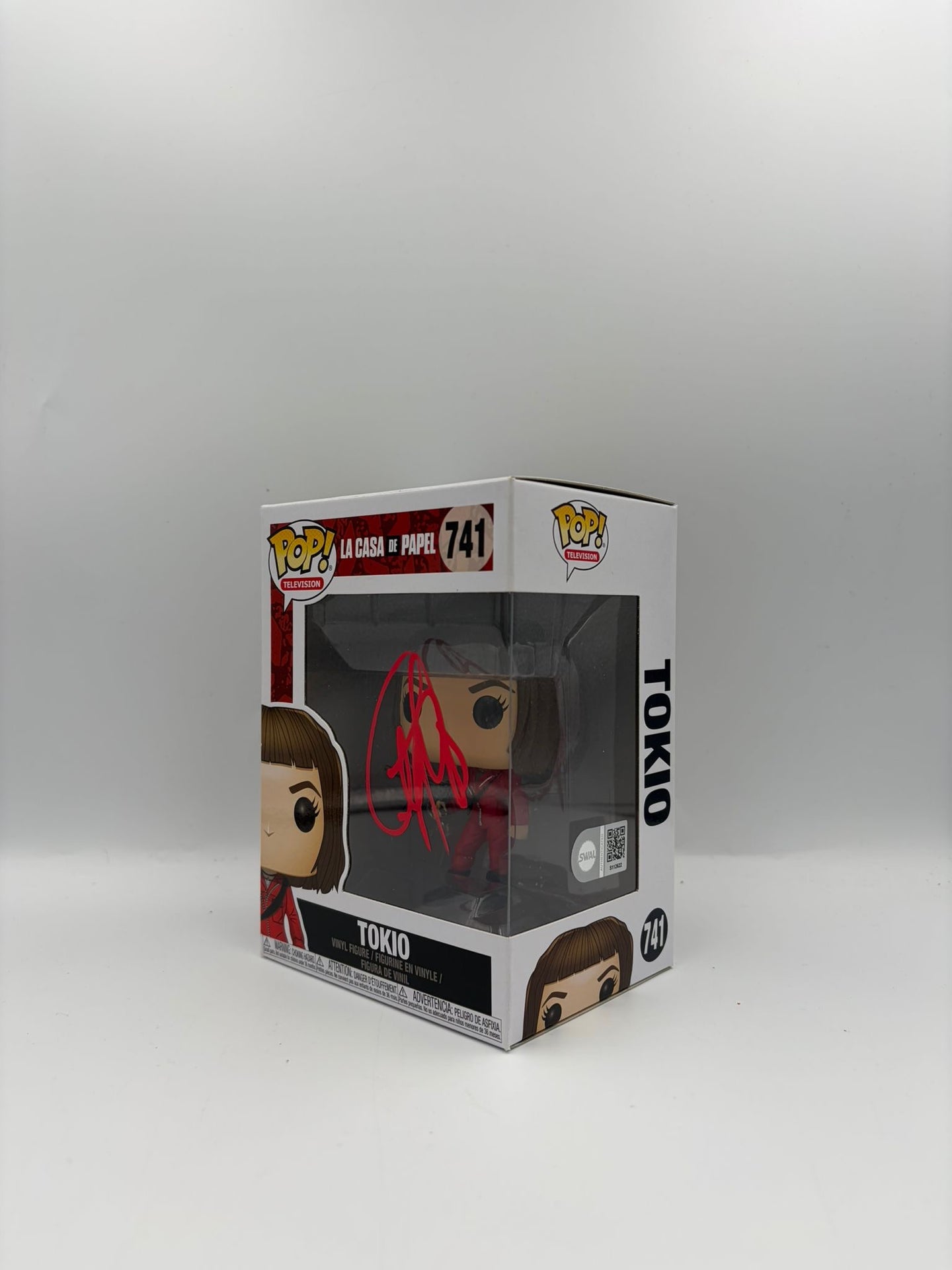 Tokio - #741 -  La Casa De Papel  - Signed By Ursula Corbero - SWAU Certified Funko Pop!