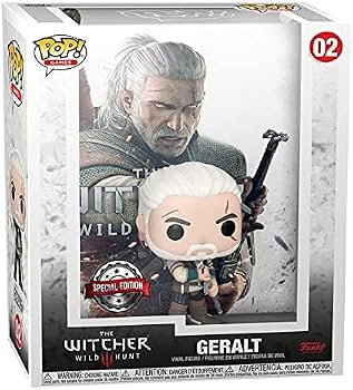 The Witcher Video Game Cover: Geralt - #02- Funko POP!