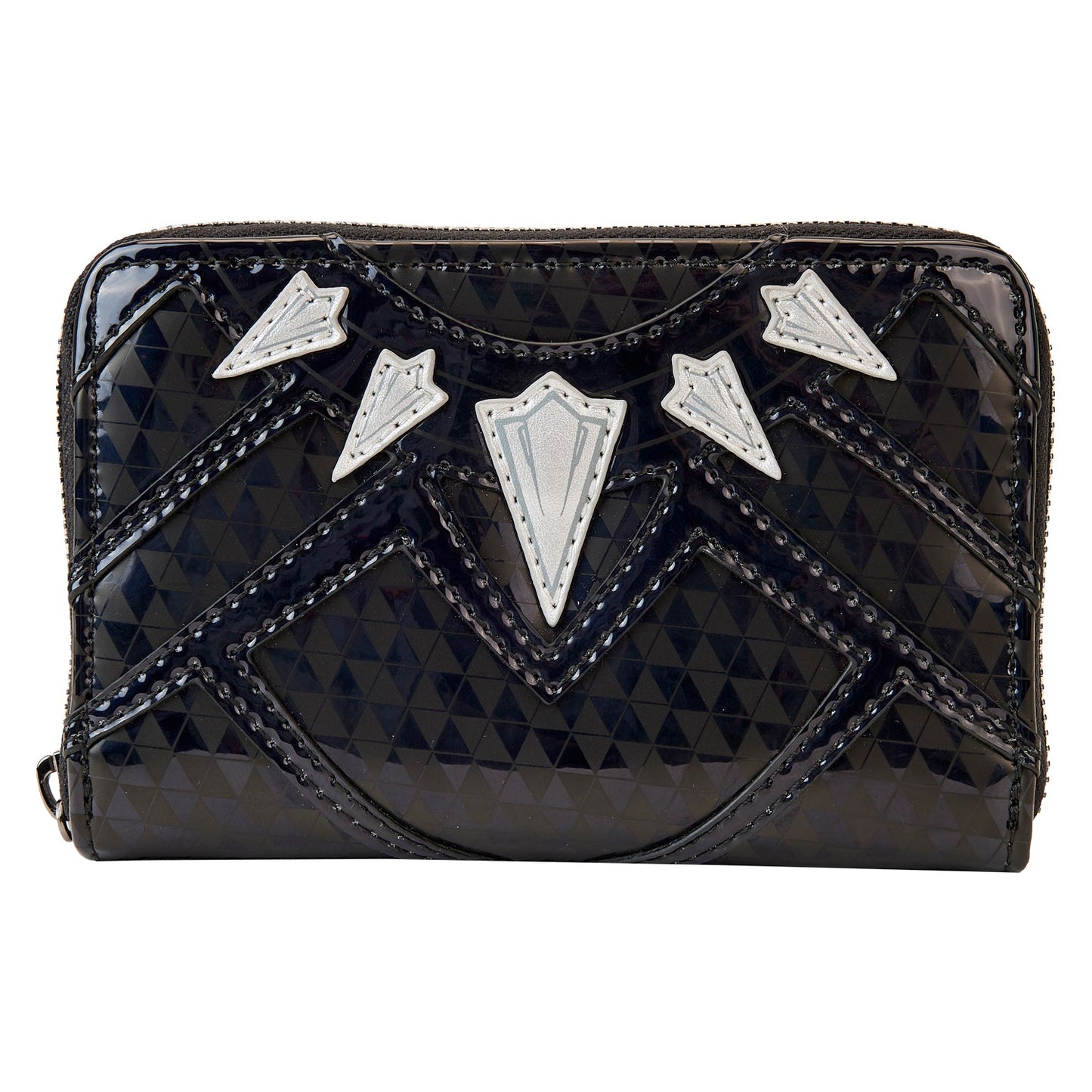 Metallic Black Panther Cosplay Zip Around Wallet - Marvel - Loungefly