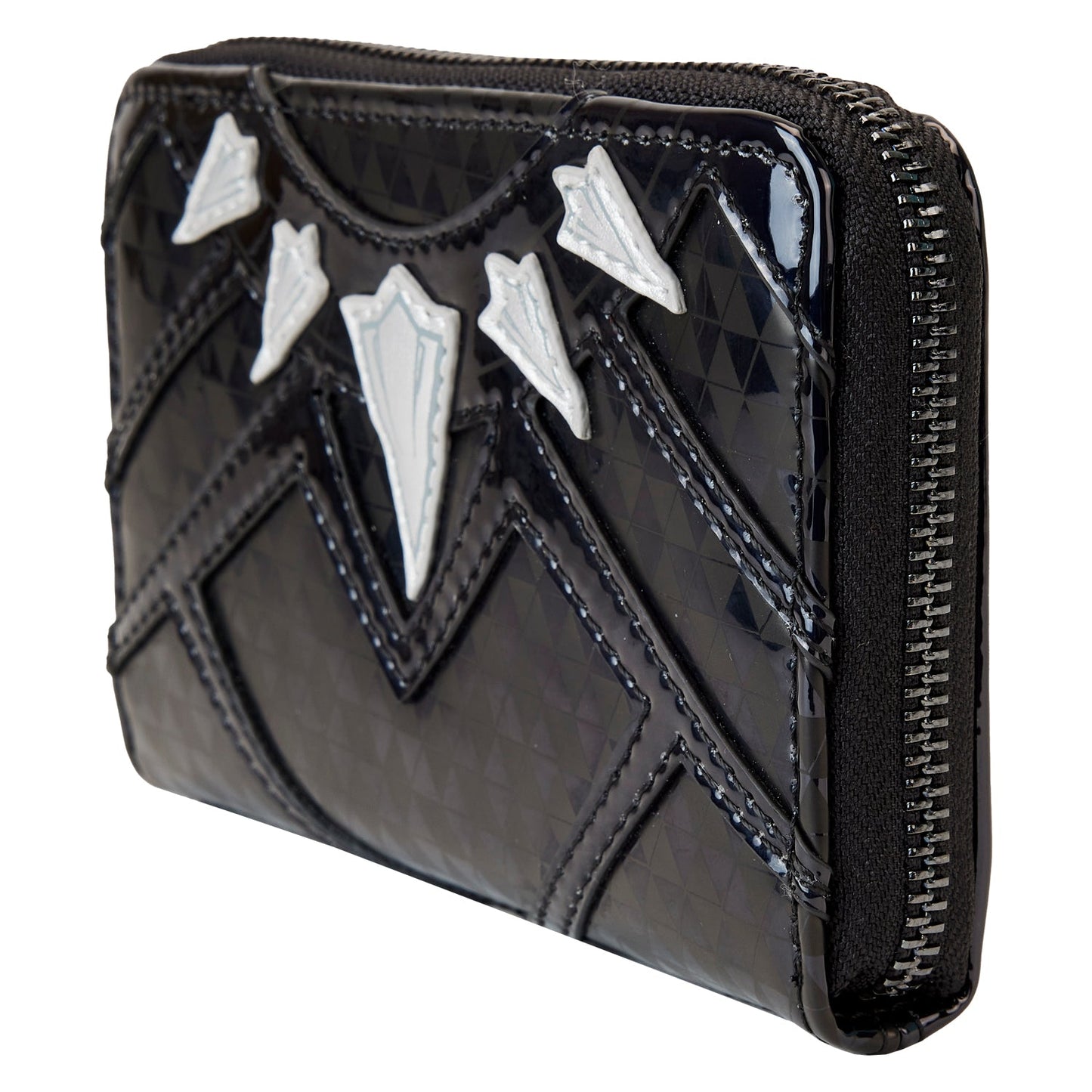Metallic Black Panther Cosplay Zip Around Wallet - Marvel - Loungefly