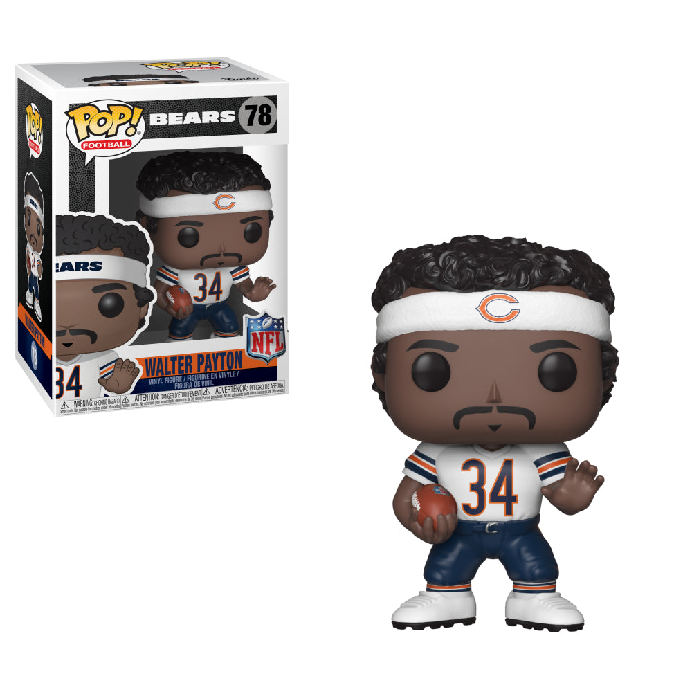 Bears NFL Legends - #78 - Walter Payton W/ White Jersey Funko POP!