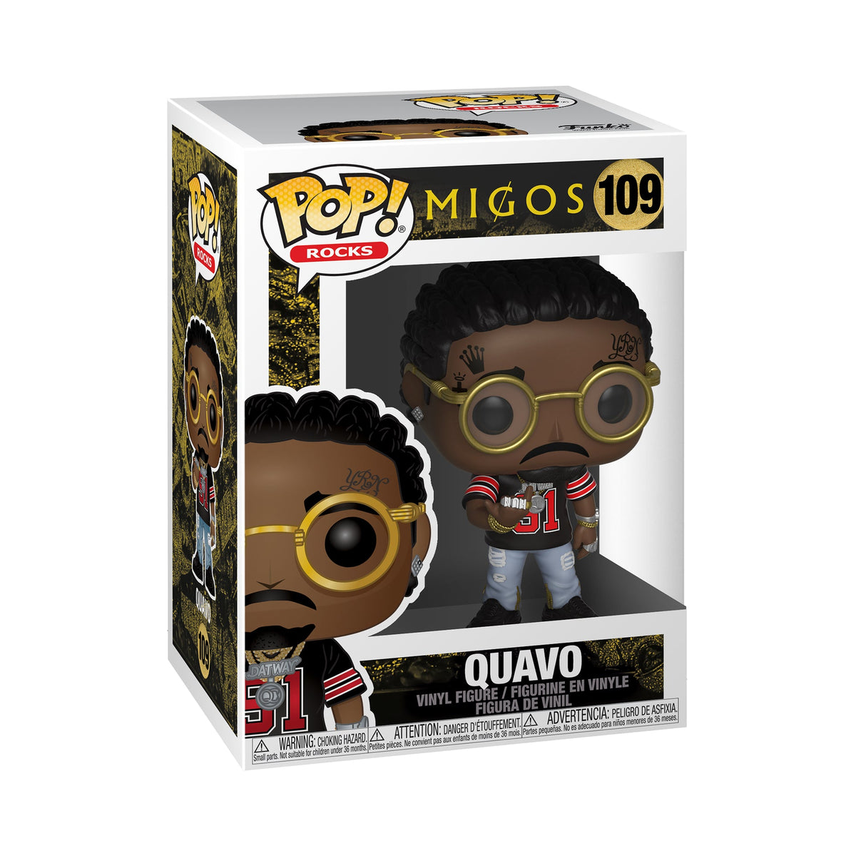 MIGOS - #109 - Funko POP! Rocks: Quavo