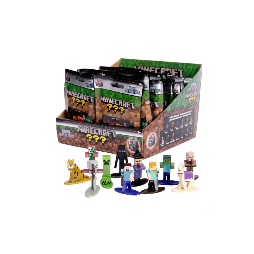 Minecraft Nano Fig -- 100% Die-Cast
