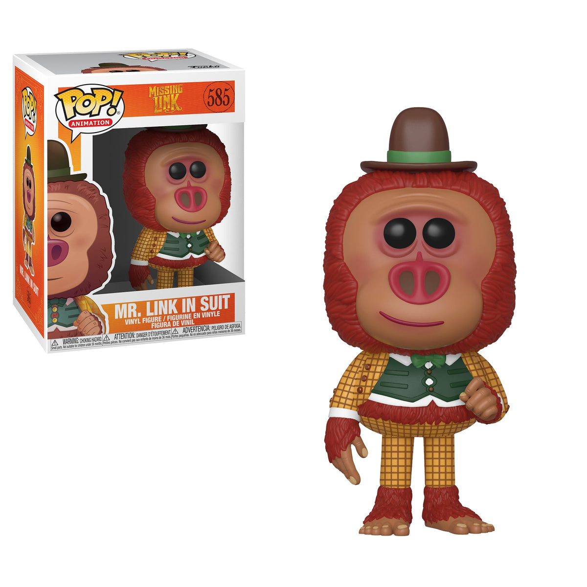 Pop! Vinyl Animation: Missing Link - Link W/Clothes - #585 - Funko POP!