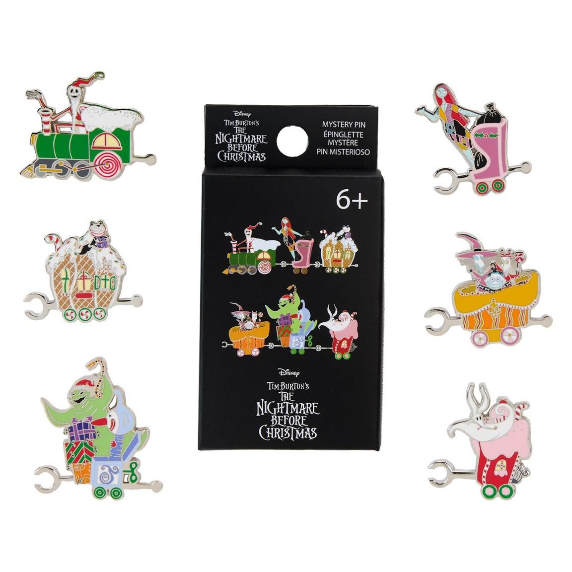 Disney the Nightmare Before Christmas Christmas Town Train Mystery Pin - Loungefly - Pin