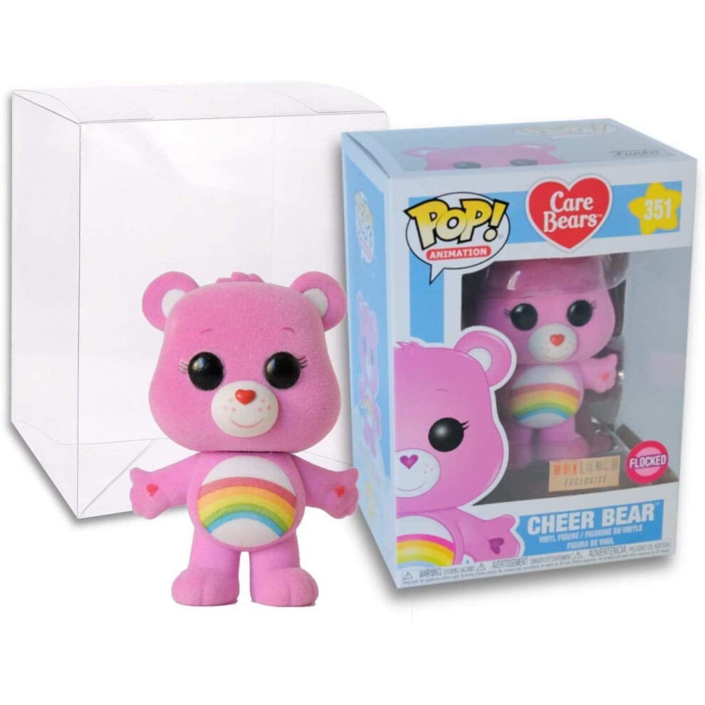 Cheer Bear  - #351 - Funko POP! With Protector Flocked - Box Lunch Exclusive