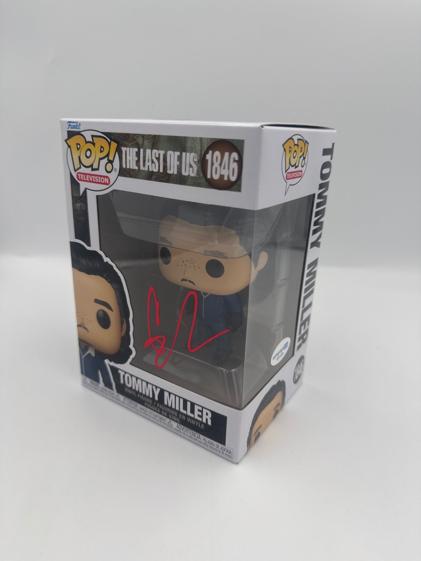 Tommy Miller - #1846 - Funko Pop! - Games - PlayStation Exclusive - The Last Of Us - Signed By Gabriel Luna