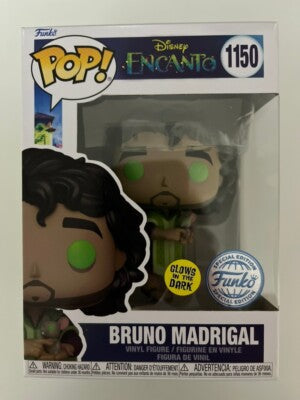 Disney: Encanto Bruno Madrigal Glows In The Dark Special Edition - #1150 - Funko POP!