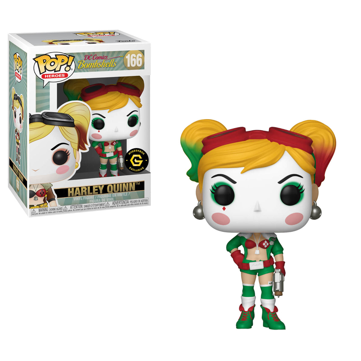 DC Bombshells Harley  Exclusive - #166 - Funko POP!
