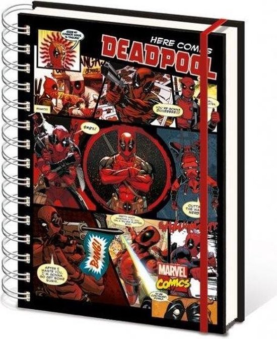 Deadpool (Here Comes Deadpool) A5 Notebook