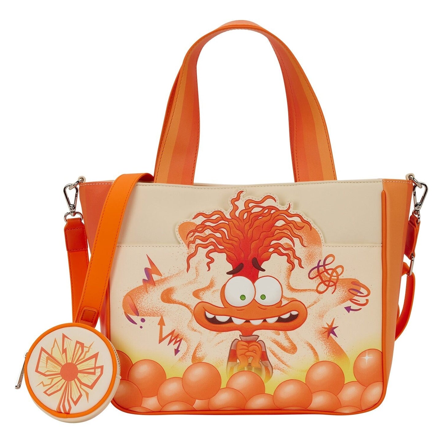 Disney Pixar Inside Out 2 Anxiety Tote Bag With Coin Bag - Loungefly - 5th December