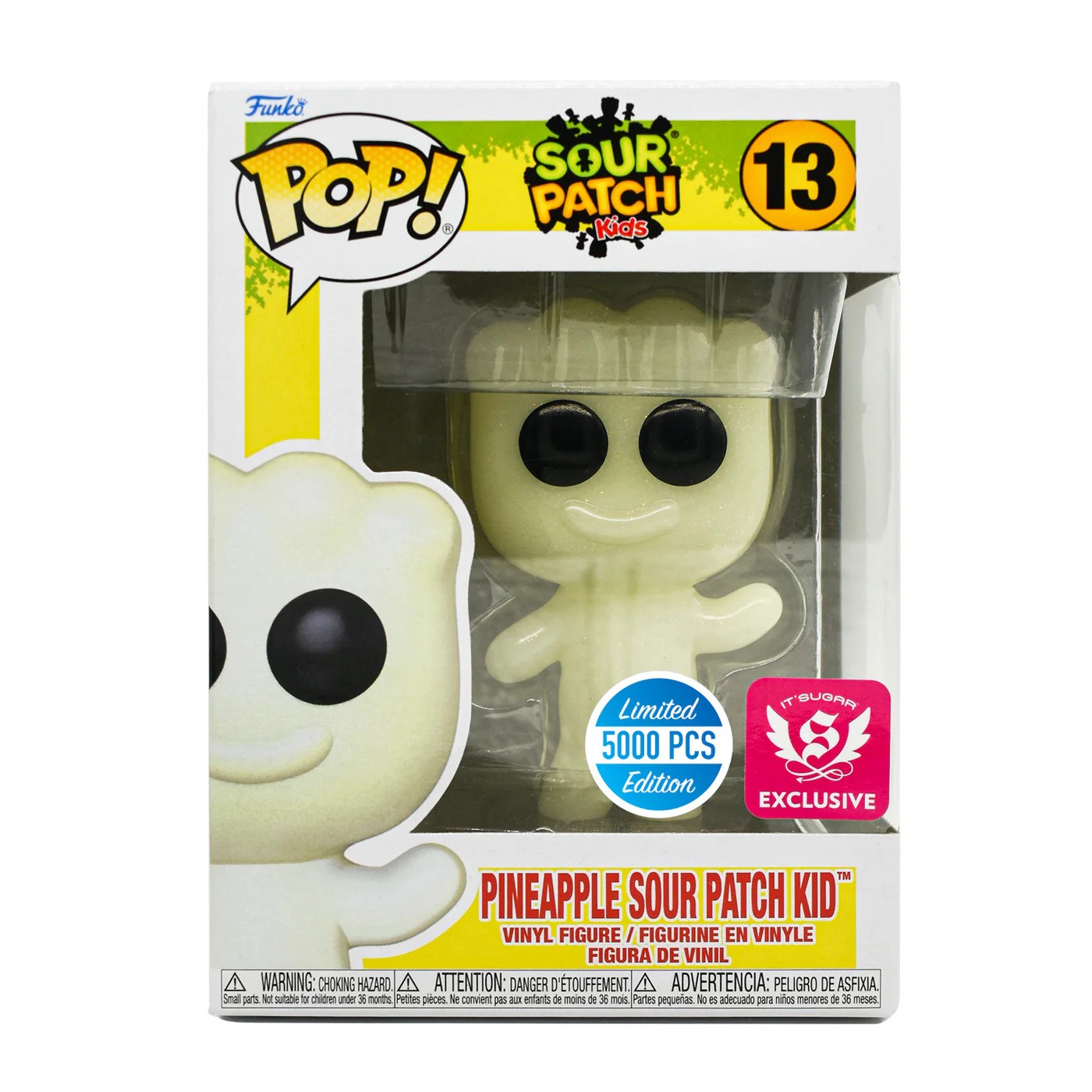 Pineapple Sour Patch Kid - #13 - Funko POP! It’s Sugar Exclusive 5000 pc - Its Sugar Exclusive