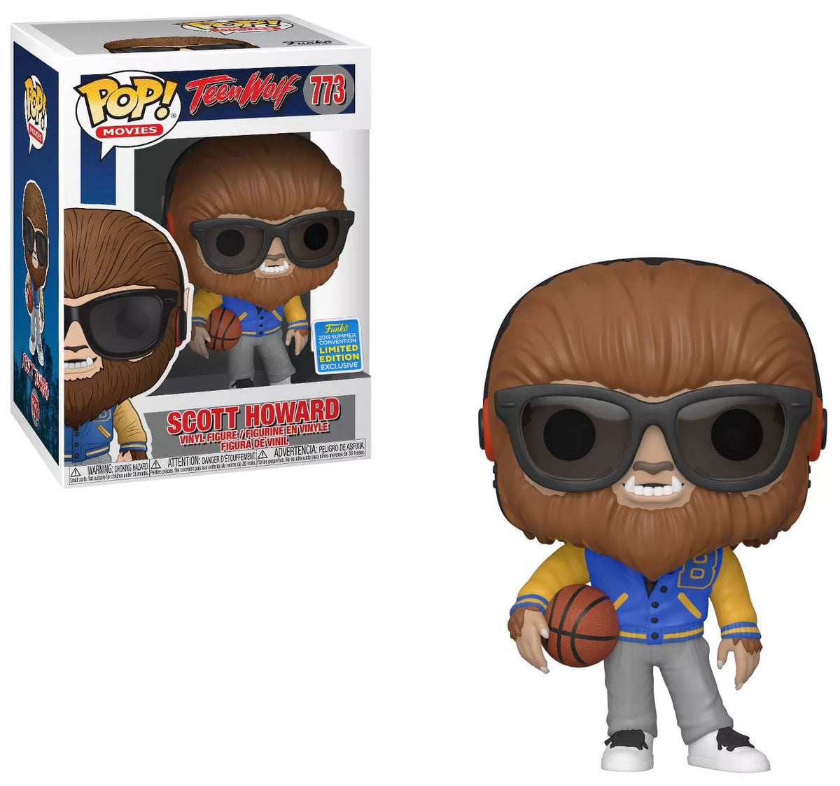 Teen Wolf Scott Howard - #773 - Funko POP! Movies [Varsity Jacket]  2019 Summer Con