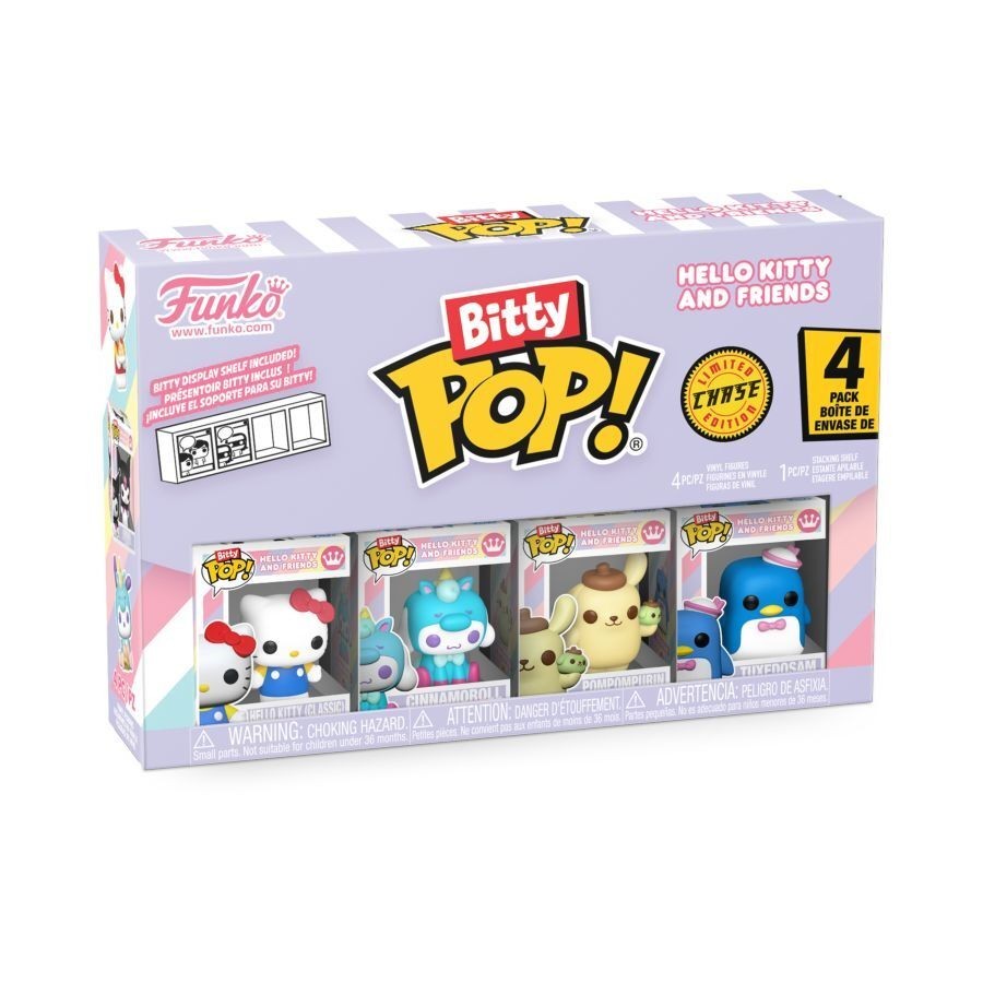 Sanrio Hello Kitty And Friends Figure Set 4-Pack Chase Edition - Styles May Vary