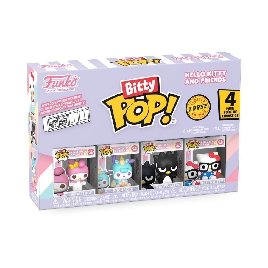 Sanrio Hello Kitty And Friends Figure Set 4-Pack - Chance of Chase Bitty